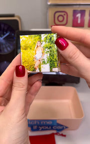 Kit - 24 Bottons 5x5cm ímã de Geladeira -  Personalizado Com Sua Foto