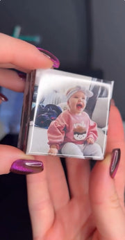 Kit - 24 Bottons 5x5cm ímã de Geladeira -  Personalizado Com Sua Foto